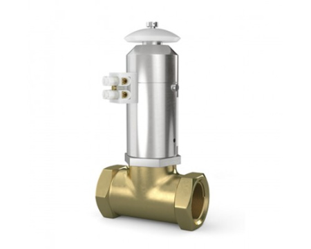 Клапан газовый запорный электромагнитный КЭГ-9720 НО муфтовый