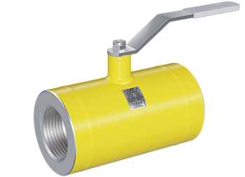 Кран шаровый LD КШЦМР Gas муфтовый с редуктором полнопроходной (Ду32 Ру40)