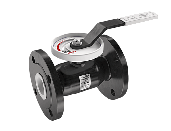 Краны шаровые ALSO запорно-регулирующие фланцевые без измерительного блока (Ду20 Pу40)