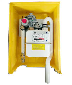 Газорегуляторные пункты ШРП "Скандинавия" со счетчиком (10 на регуляторе RF Arctic 10 U)