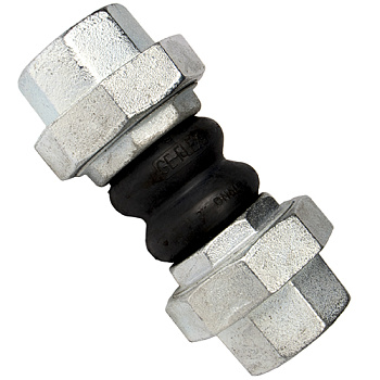 Компенсатор муфтовый Genebre 2830 резиновый (2830 05 Ду20 Ру10)