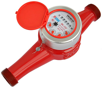 Крыльчатые многоструйные универсальные счетчики воды ВК-Г (Ду25 Qном=3,5)