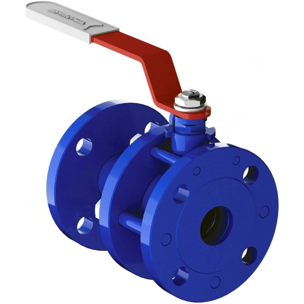 Кран-шаровой-разборный-фланцевый-с-рукояткой