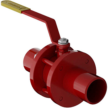 Кран шаровой КШ приварной разборный для пара 11с67п (Ду65/50 Ру16)