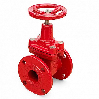 Задвижка чугунная 30ч39р Tмакс=150C (Ду50 Pу16)