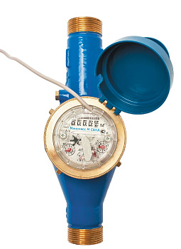 Крыльчатые многоструйные счетчики холодной воды Миномесс СВХДи с импульсным выходом (Ду15 Qном=1,5 с импульсным выходом)