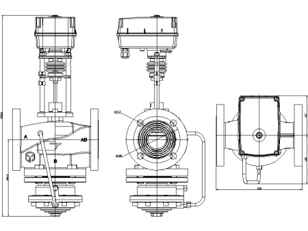 Клапаны комбинированные TRV-С