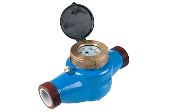 Крыльчатые мокроходные многоструйные счетчики холодной воды ВКМ М (Ду25 Qном=3,5 B)