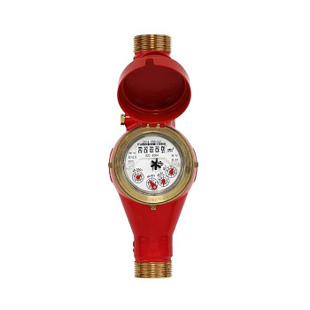 Крыльчатые многоструйные счетчики горячей воды Миномесс СВГД (Ду15 Qном=1,5)