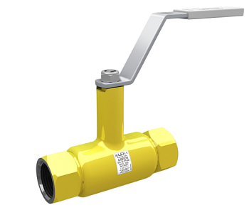 Кран шаровый LD КШЦМР Gas муфтовый с редуктором (Ду25 Ру40)