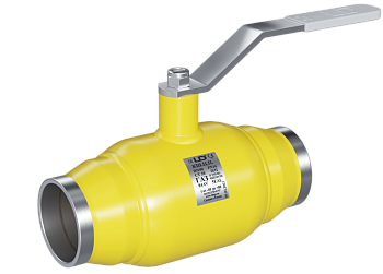 Кран шаровый LD КШЦП Gas приварной полнопроходной (Ду15 Ру40)