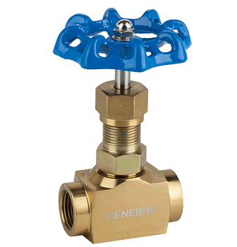 Вентиль запорный Genebre 2222 стальной резьбовой (2222 06 Ду25 Ру210)