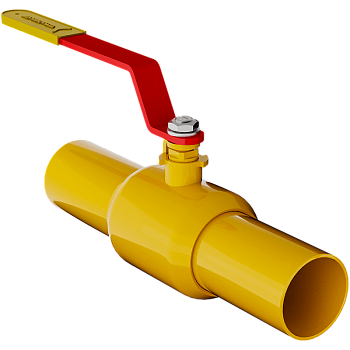 Кран шаровой для газа КШ GAS PRO приварной 11с67п (Ду20/15 Ру25)