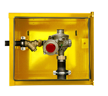 Газорегуляторные пункты ШРП "Европа" Arctic углового исполнения (10 G на регуляторе RF Arctic 10 G)