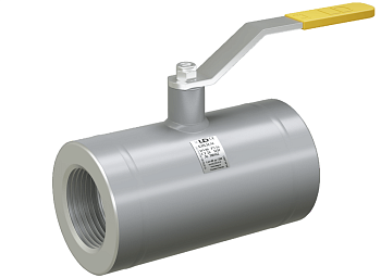 Кран шаровый LD КШЦМЭ муфтовый полнопроходной под электропривод сталь 12Х18Н10Т (Ду15 Ру40)