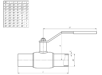 Кран шаровый LD КШЦП Energy Gas приварной сталь 12Х18Н10Т (Ду20 Ру40) Кран шаровый LD КШЦП Energy Gas приварной сталь 12Х18Н10Т (Ду20 Ру40)