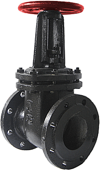 Задвижка чугунная ЛМЗ 30ч6бр Ру16 (Ду50 Pу16)