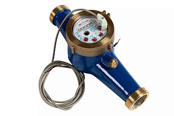 Крыльчатые многоструйные счетчики холодной воды чугун ХМЧ с импульсным выходом (Ду25 Qном=3,5 с импульсным выходом)