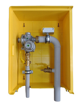 Газорегуляторные пункты ШРП "Скандинавия"  (10 на регуляторе RF Arctic 10 G)