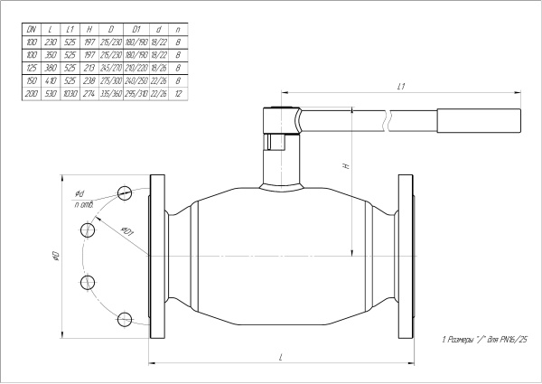 Кран шаровый LD КШЦФ Gas ПП нерж 2