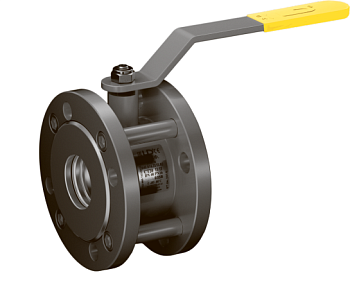 Кран шаровый 11с67п КШРФР компактный с редуктором (Ду125 Ру16)