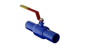 Кран шаровой КШ приварной полнопроходной 11с67п (Ду15 Ру40)