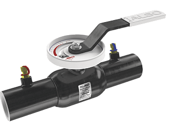 Краны шаровые ALSO запорно-регулирующие приварные с измерительным блоком (Ду20 Pу40)