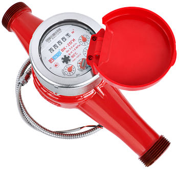 Крыльчатые многоструйные универсальные счетчики воды ВК-Г с импульсным выходом (Ду25 Qном=3,5 с импульсным выходом)