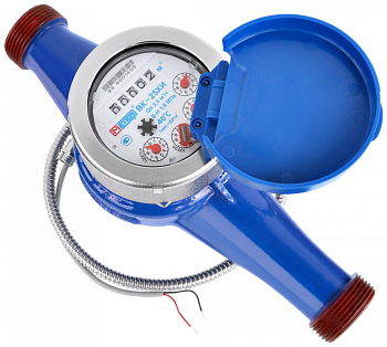 Крыльчатые многоструйные счетчики холодной воды ВК-Х с импульсным выходом (Ду25 Qном=3,5 с импульсным выходом)