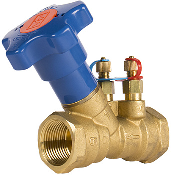 Клапан балансировочный Vir 9515 латунный резьбовой (9515 Ду15 Ру25)