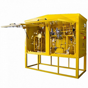 Газорегуляторные установки УГРШ на базе регулятора РДП (в шкафу) (УГРШ-100Н	)