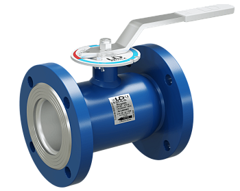 Кран шаровый LD КШЦФЭ Regula фланцевый под электропривод сталь12Х18Н10Т (Ду20 Ру40)