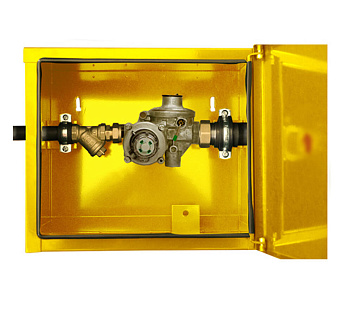 Газорегуляторные пункты ШРП "Европа" прямого исполнения (10 L на регуляторе RF Стандарт 10 L)