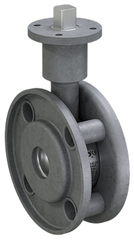 Кран шаровый LD Стриж межфланцевый полнопроходной под электропривод (Ду40 Ру16)