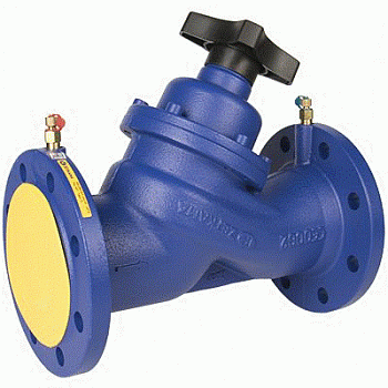 Клапан балансировочный Zetkama FIG.447 фланцевый (Ду40 Pу16)