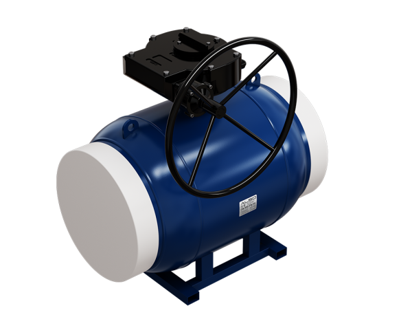 Краны шаровые ALSO серии RS под редуктор фланцевые RS