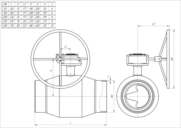 Кран шаровый LD КШЦПР Regula из стали 20 чертеж