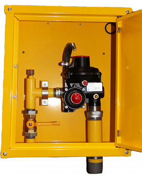 Газорегуляторные пункты ГРПШ на базе регулятора Venio (в шкафу) (1.Д-А15 с одной линией редуцирования)