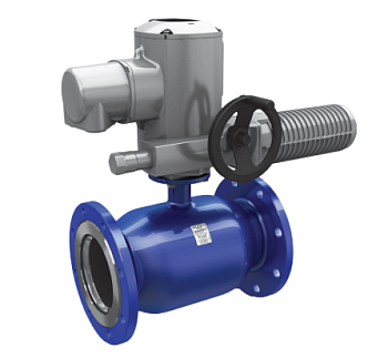 Кран шаровый LD КШЦФЭ Energy фланцевый под электропривод сталь 09Г2С (Ду20 Ру40)