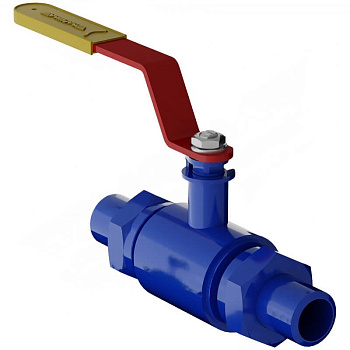 Кран шаровой КШ штуцерный полнопроходной 11с67п (Ду10 Ру40)