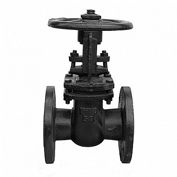 Задвижка чугунная 30ч6бр (Ду50 Pу10)