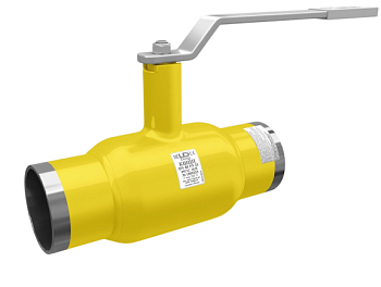 Кран шаровый LD КШЦП Gas приварной сталь 12Х18Н10Т (Ду20 Ру40)
