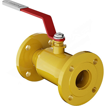 Кран шаровой для газа КШ GAS PRO фланцевый полнопроходной 11с67п (Ду15 Ру40)