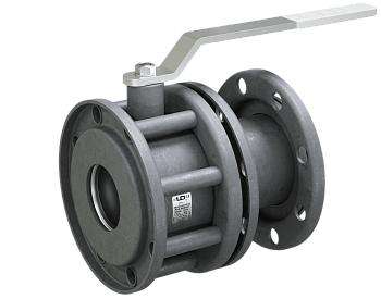 Кран шаровый LD Стриж межфланцевый полнопроходной под задвижку (Ду40 Ру16)