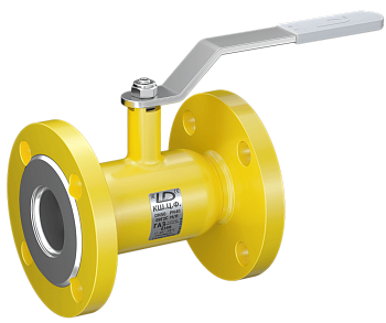 Кран шаровый LD КШЦФ Energy Gas фланцевый сталь 09Г2С (Ду80 Ру16)