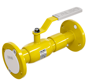 Краны шаровые ALSO GAS серии изолирующие фланцевые полнопроходные (Ду15 Pу16)