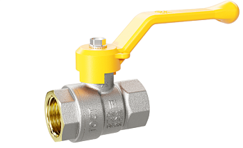 Кран шаровой латунный LD Pride GAS вн/вн ручка (Ду15 Ру40 LD.47.351.15)
