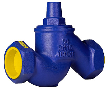 Клапан обратный Zetkama FIG.277 муфтовый (Ду40 Pу16)