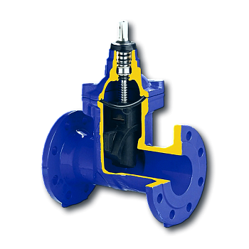 Задвижка клиновая Zetkama zGAT 112 (Ду40 Pу16)