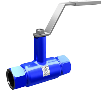 Кран шаровый LD КШЦМЭ Energy муфтовый под электропривод сталь 09Г2С (Ду25 Ру40)